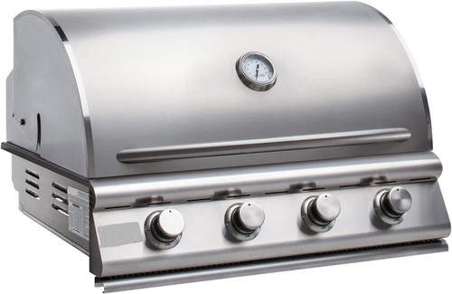  Liquid Propane Outlaw Stainless Steel Gas Grill Head 30" - 4 Burner 